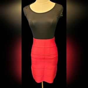 NWT BCBGMAXAZRIA Bandage Skirt